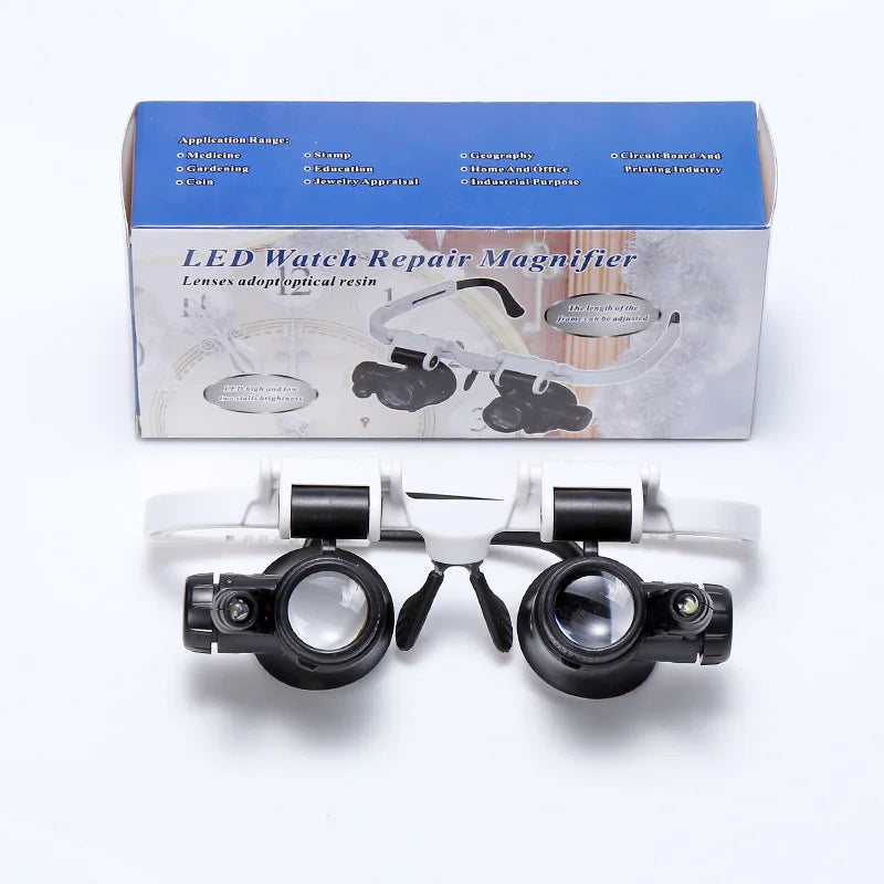 High Magnifying Glasses With Led Light - Wholesalus