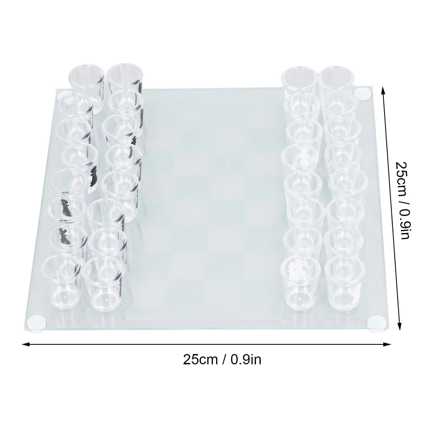 Shot Glass Chess Set - Wholesalus