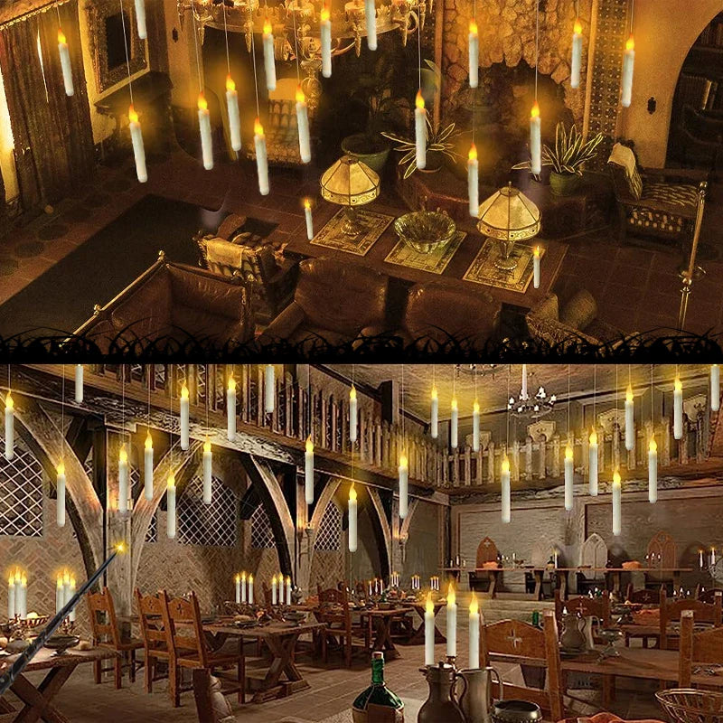 LED Candles with Magic Wand - Wholesalus