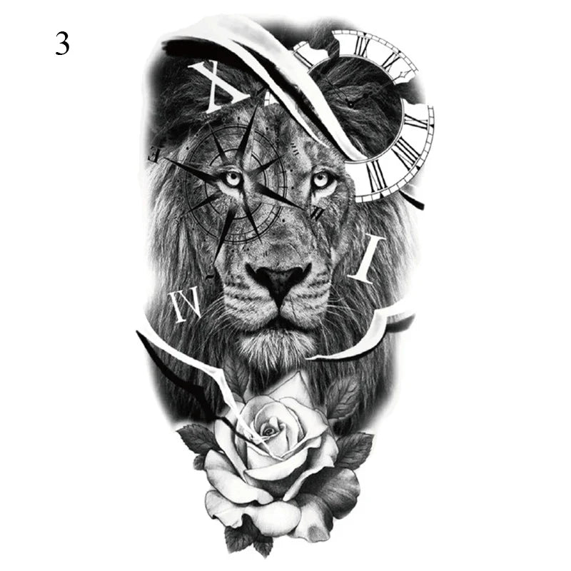 Full Arm Temporary Tattoos - Wholesalus