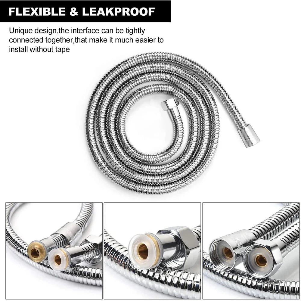 High Flexible Stainless Steel Shower Hose - Wholesalus