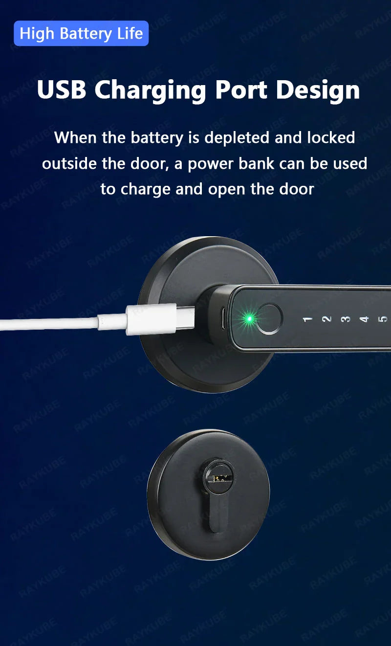 4 in 1 Smart Digital Fingerprint Lock - Wholesalus