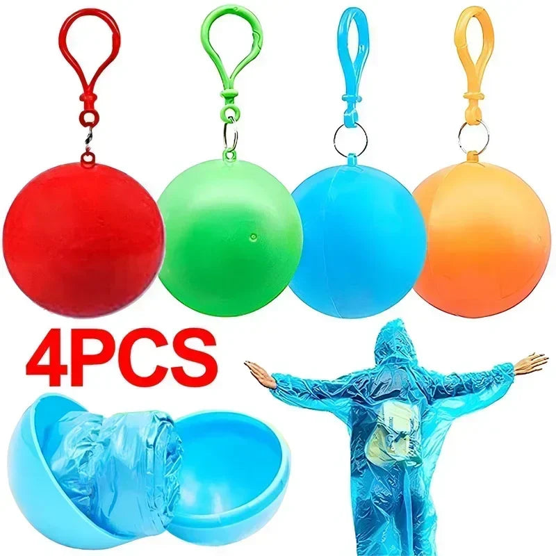Mini Disposable Raincoats Ball - Wholesalus