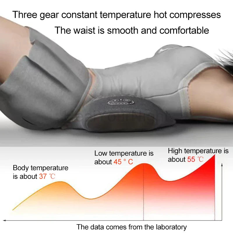 Hot Compression Vibrating Massage Pillow - Wholesalus