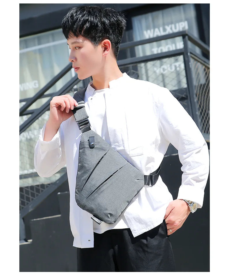 Anti-theft Unisex Cross Body Bag - Wholesalus