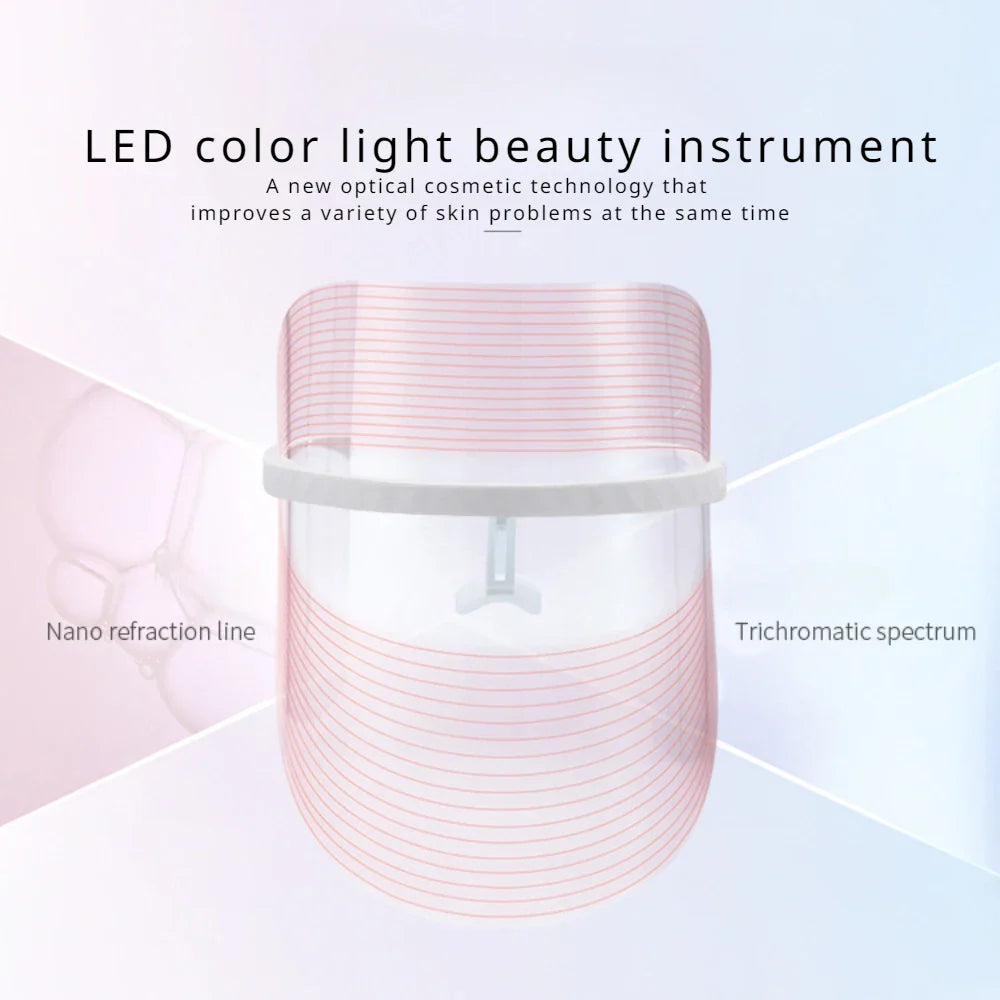 LED Red Light Therapy Facial Mask - Wholesalus