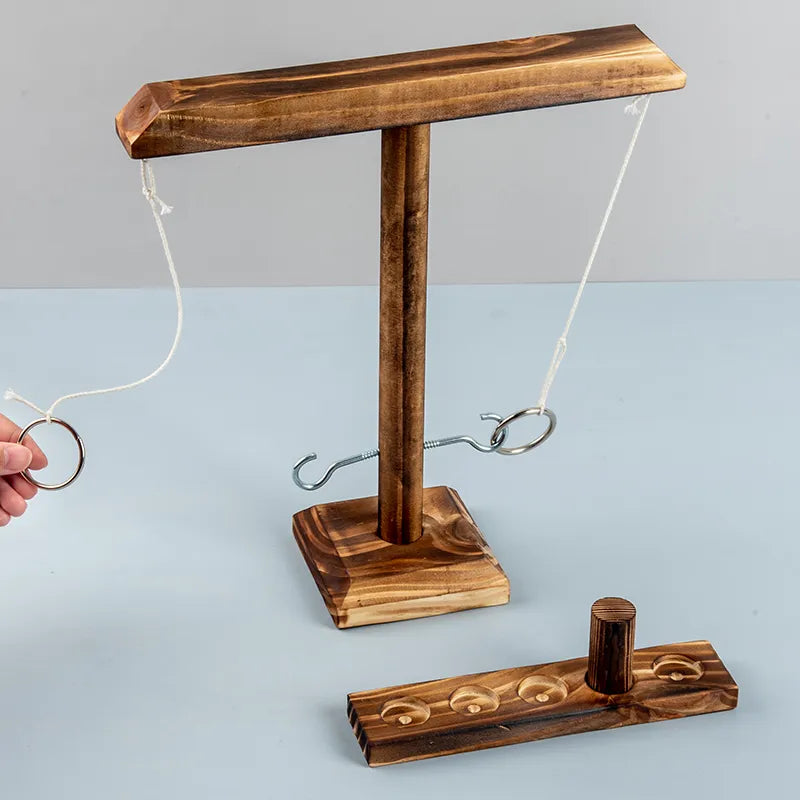 Wooden Ring Toss Game - Wholesalus