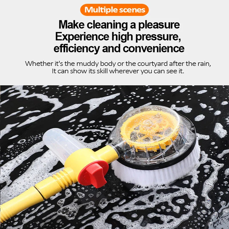 Multifunctional Car Rotary Wash Brush Kit - Wholesalus