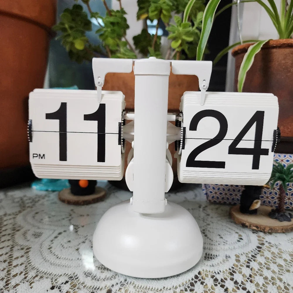 Retro Automatic Flip Clock - Wholesalus