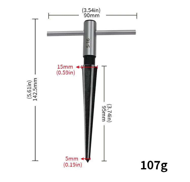 Steel Tapered Reamer - Wholesalus