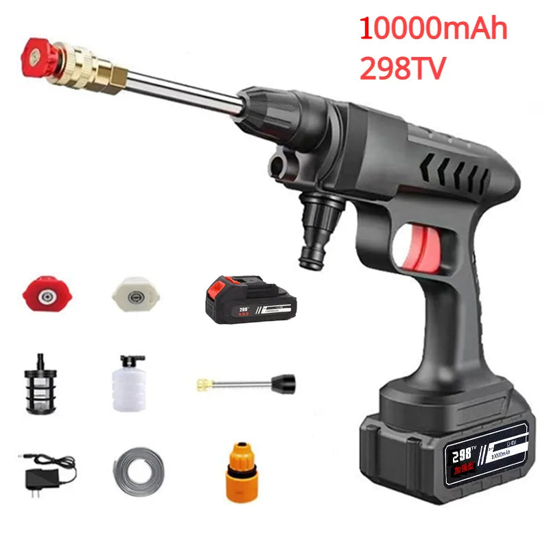 Adjustable High Pressure Car Wash Gun - Wholesalus