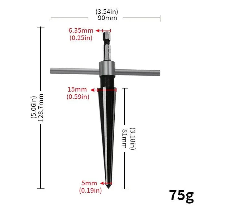 Steel Tapered Reamer - Wholesalus