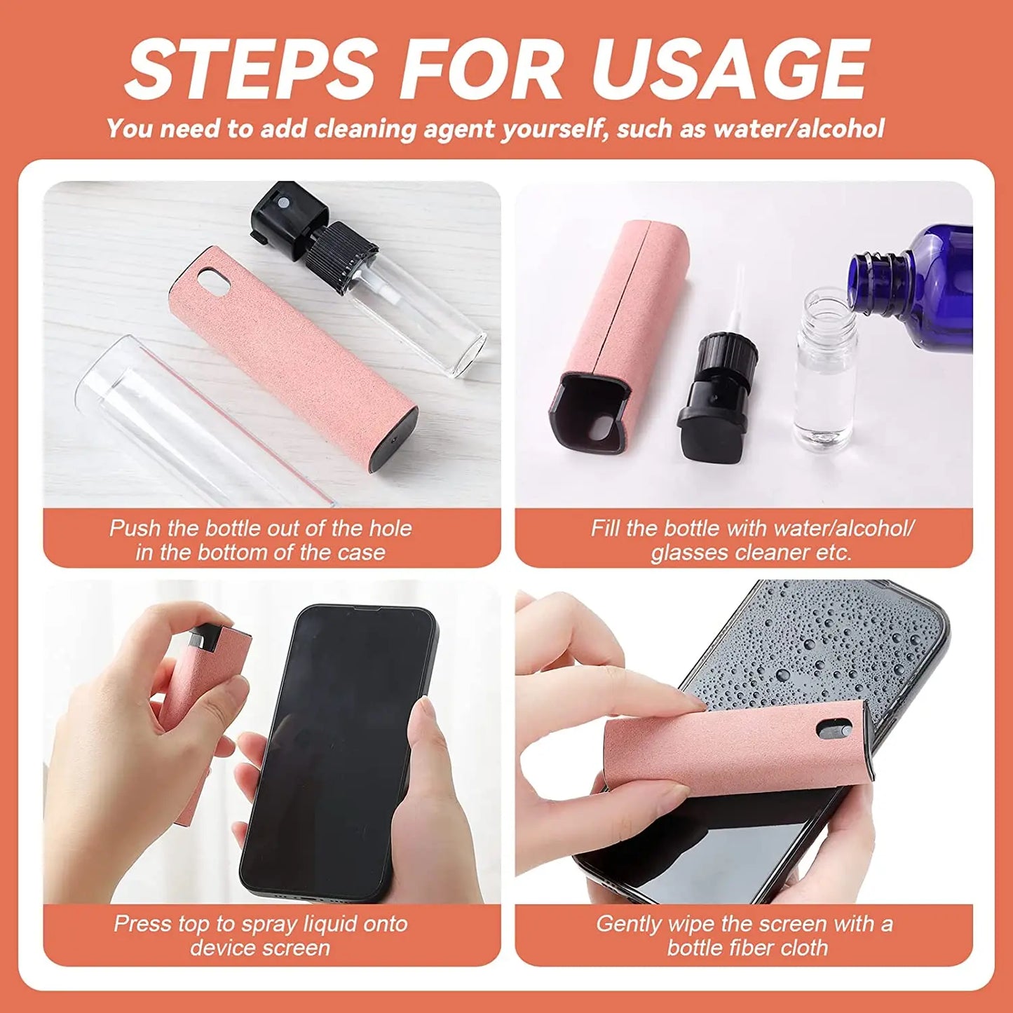 2 in 1 Screen Cleaning Kit - Wholesalus