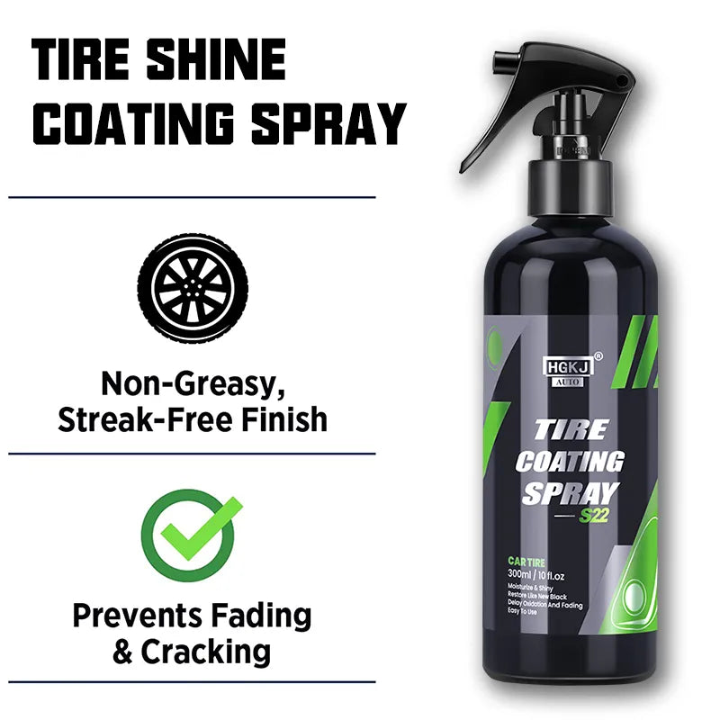 Tire Shine Coating Spray - Wholesalus