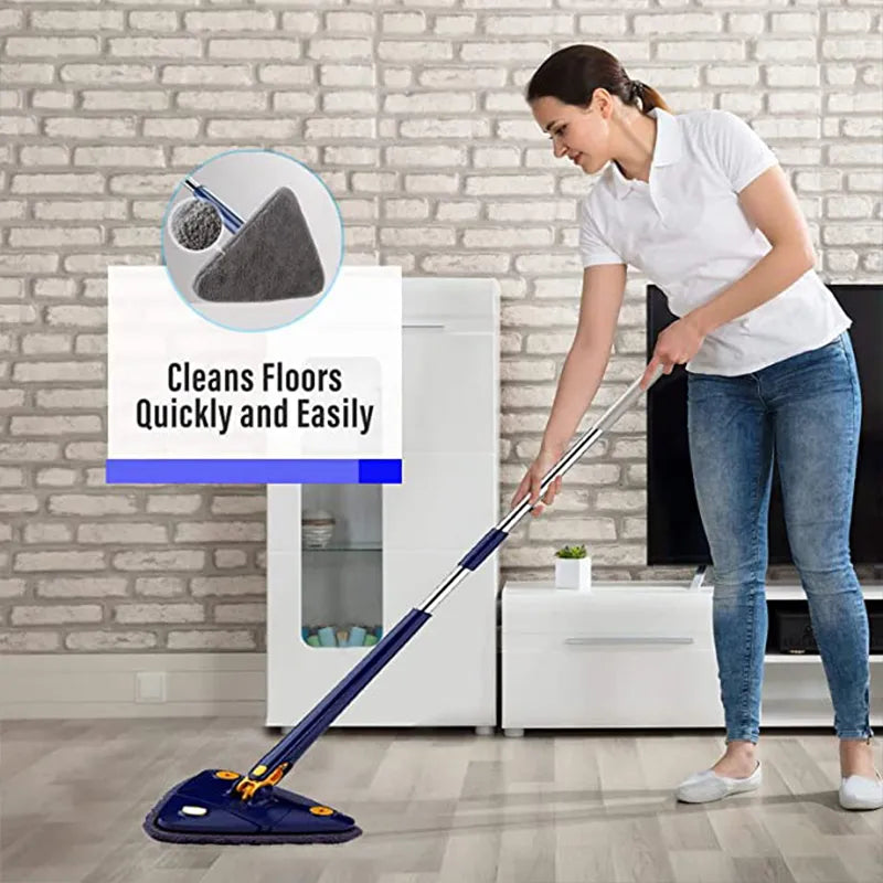 Multifunctional Triangle Self-draining Lazy Mop - Wholesalus