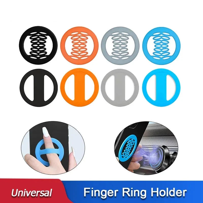 Elastic Silicone Ultrathin Mobile Anti-Slip Strap - Wholesalus