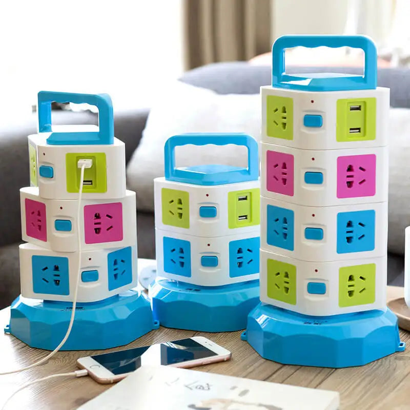 Power Strip Socket Tower - Wholesalus