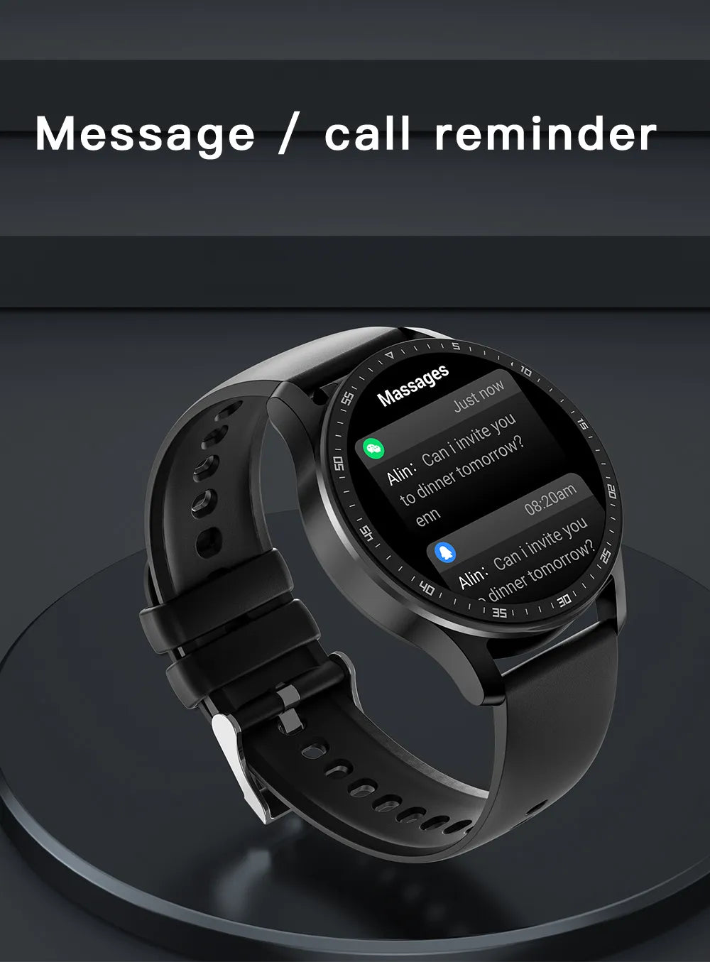 Two In One Smart Watch With Bluetooth Earbuds - Wholesalus