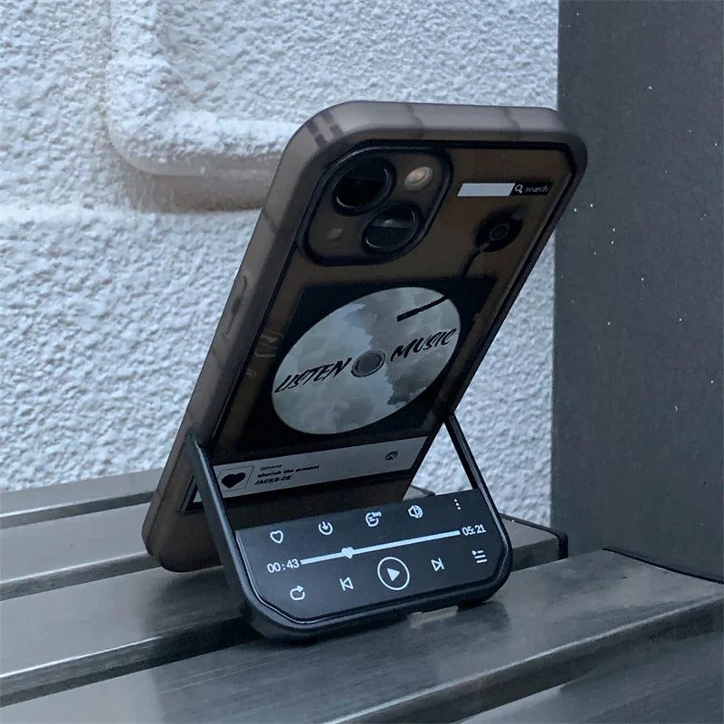 Retro Music Player KickStand Iphone Case - Wholesalus