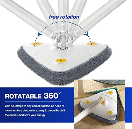 Multifunctional Triangle Self-draining Lazy Mop - Wholesalus