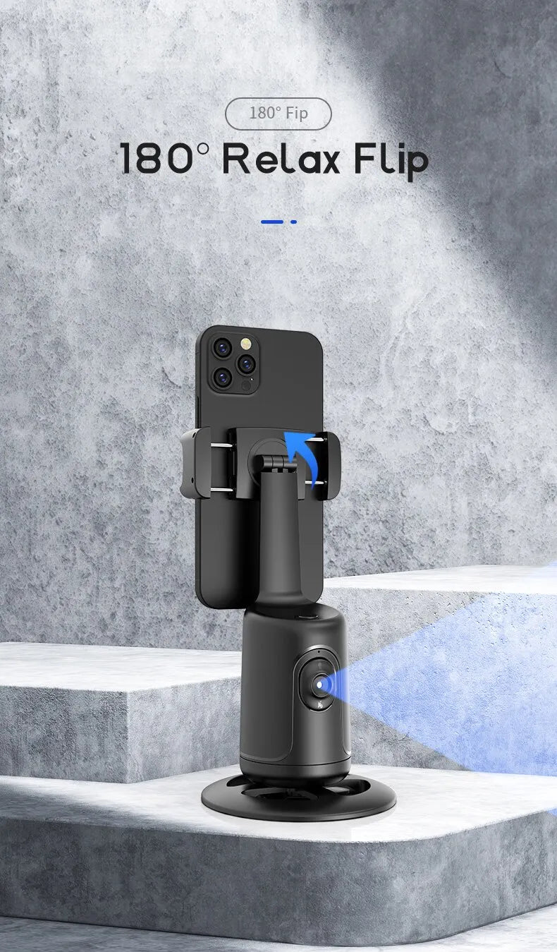 Face Recognition Auto Tracking Phone Holder - Wholesalus
