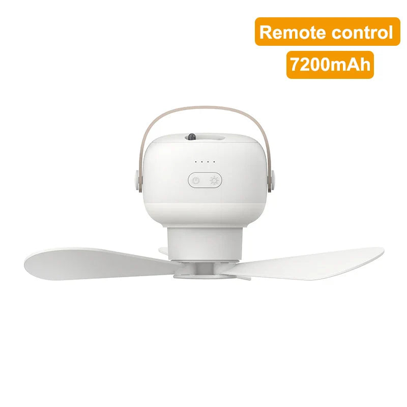 USB Rechargeable Wireless Mini Hanging Fan - Wholesalus