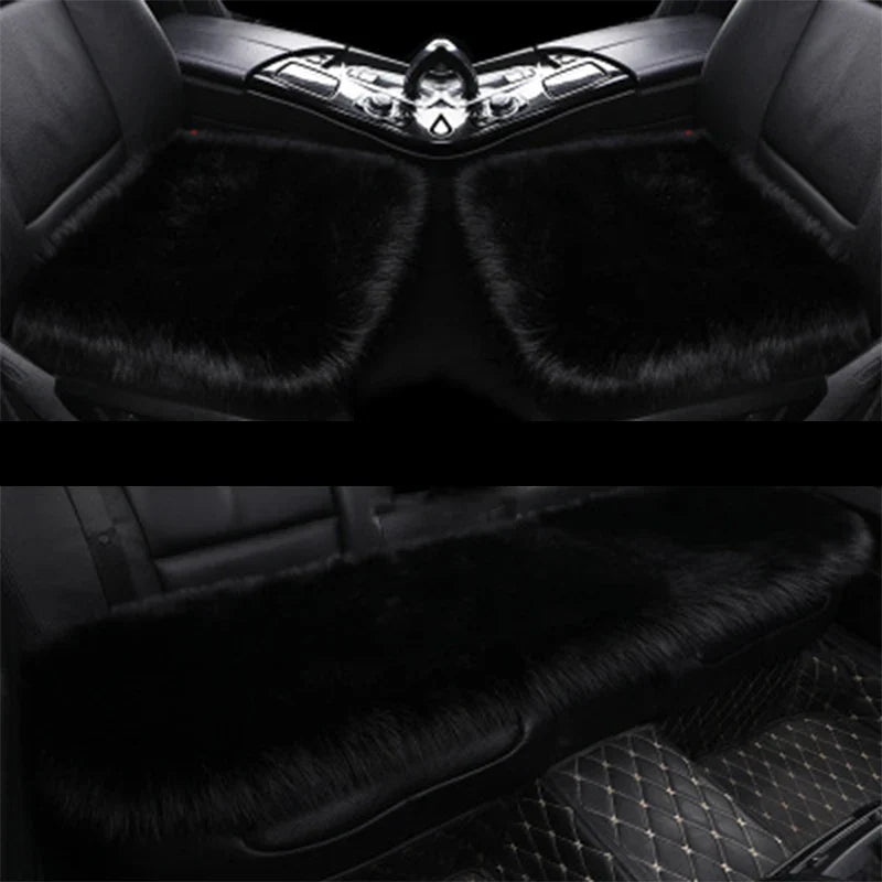 Soft Plush Car Seat Cushion Cover - Wholesalus