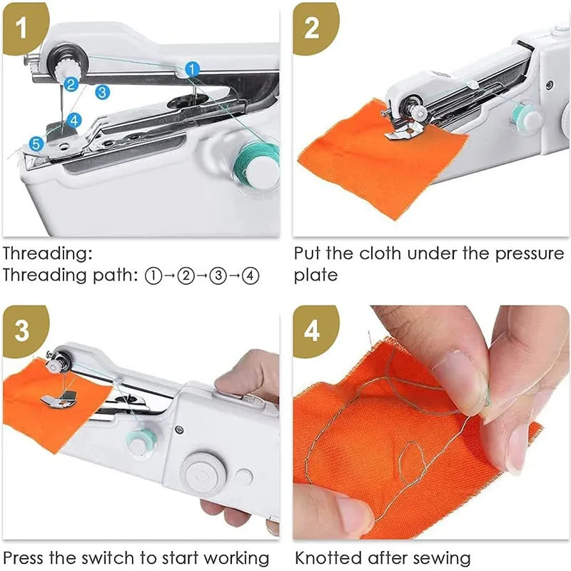 Hand-Held Portable Sewing Machine - Wholesalus