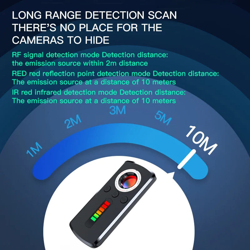Anti Spy Hidden Camera Detector - Wholesalus