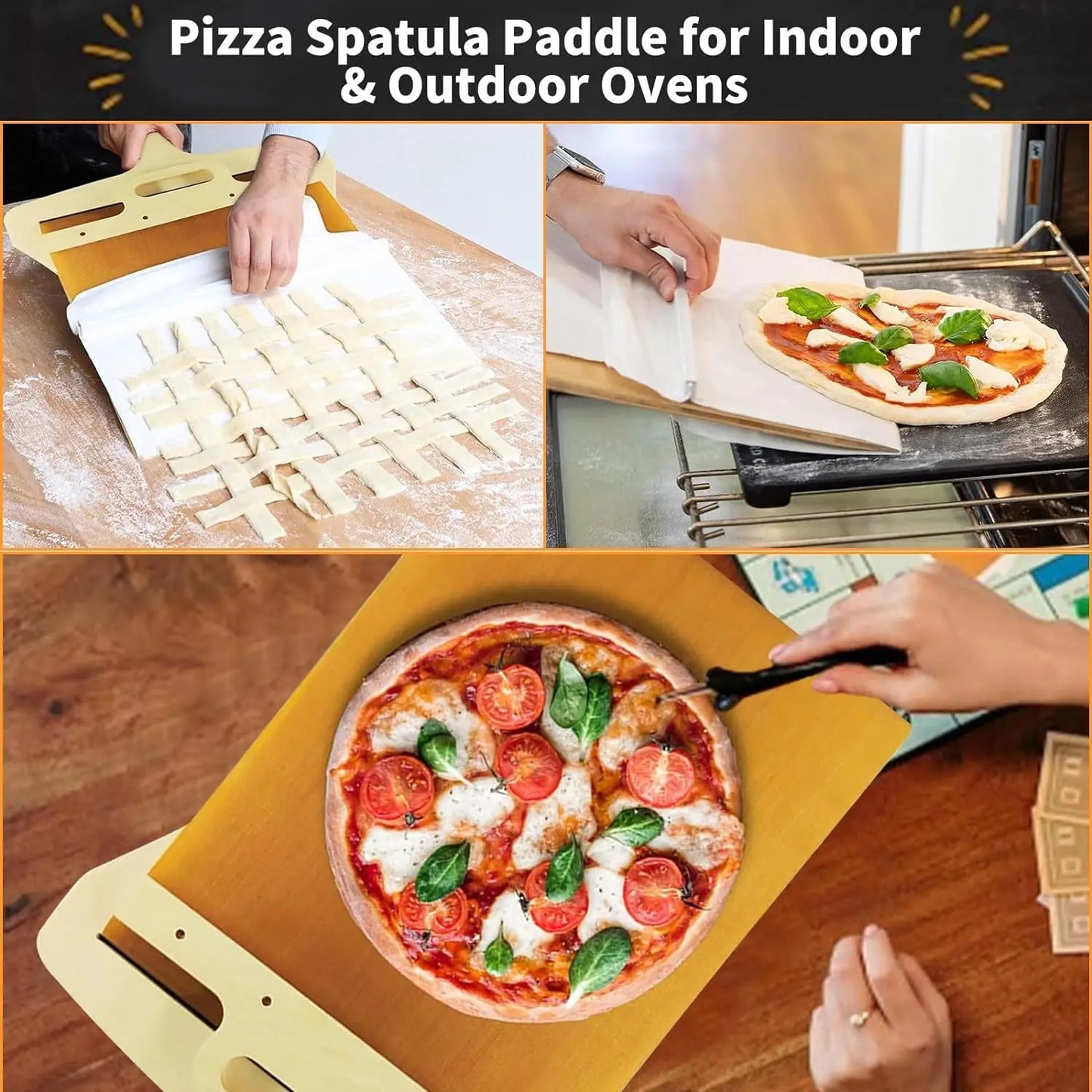 Sliding Pizza Shovel - Wholesalus
