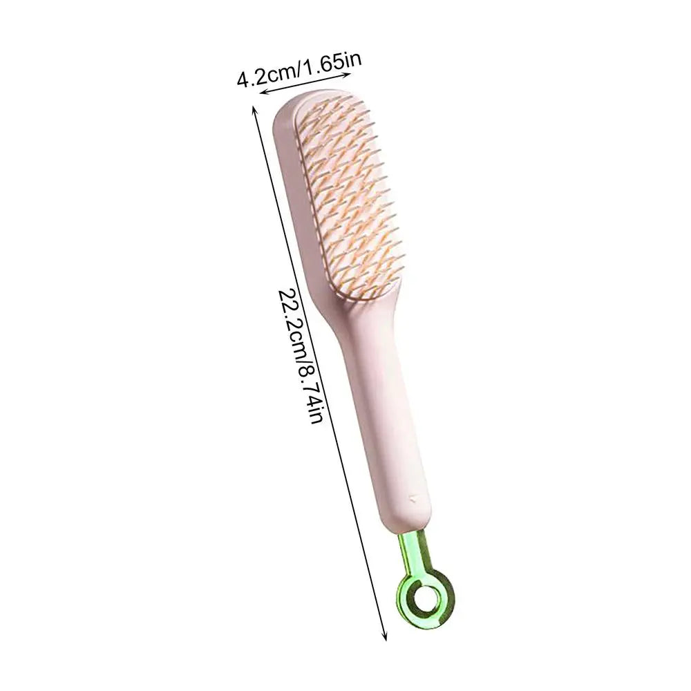 Self Cleaning Scalp Massage Comb - Wholesalus