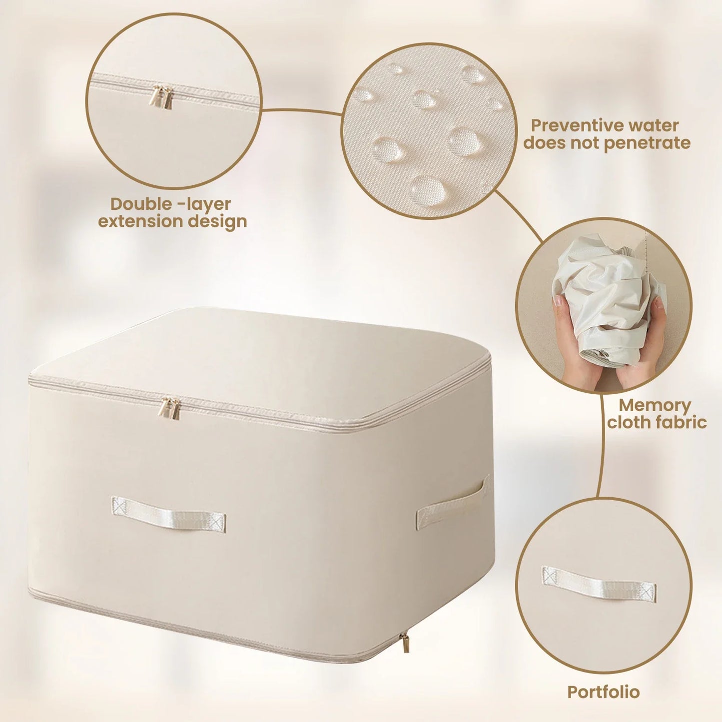 Ultra Space Saving Self Compression Organizer Bags - Wholesalus