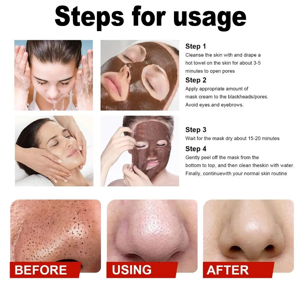 Black Tea Facial Peel off Mask - Wholesalus