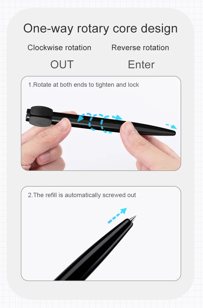 Decompression Rotating Gel Pen - Wholesalus
