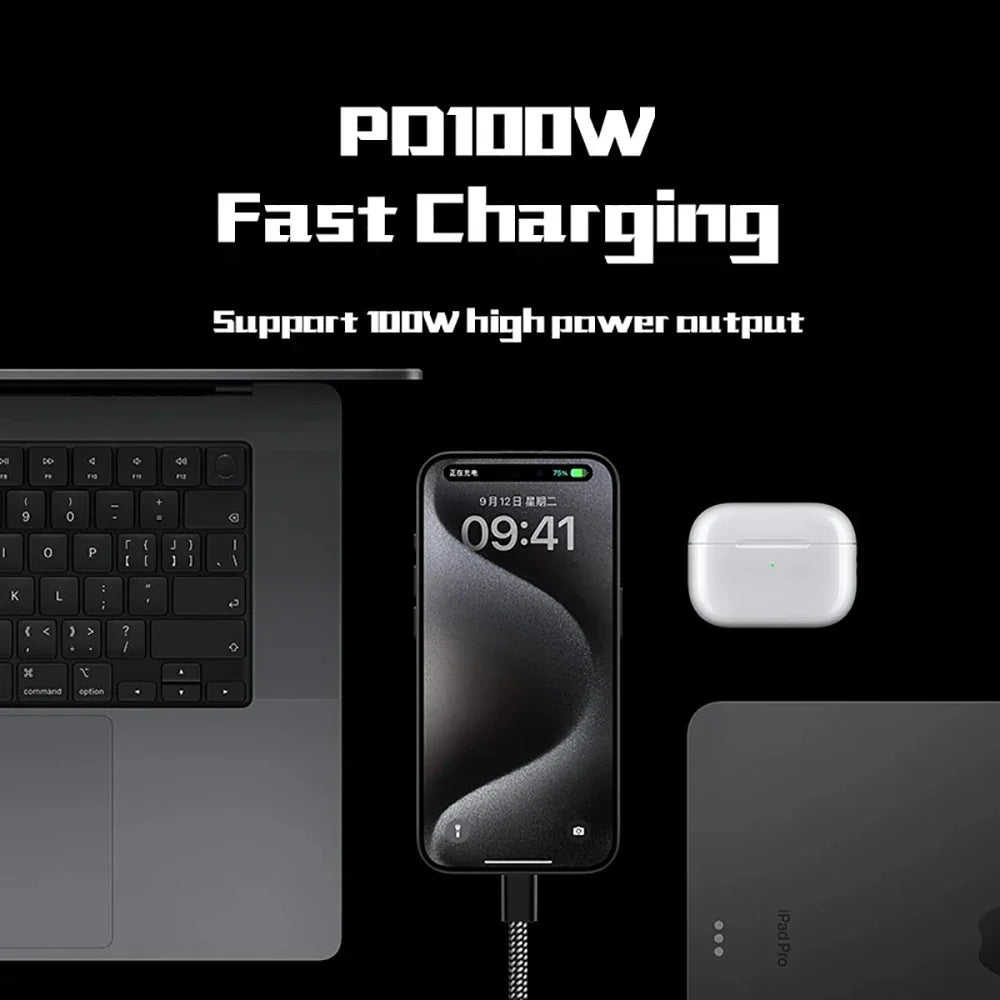 Magnetic Retractable Fast Charging Data Cable - Wholesalus