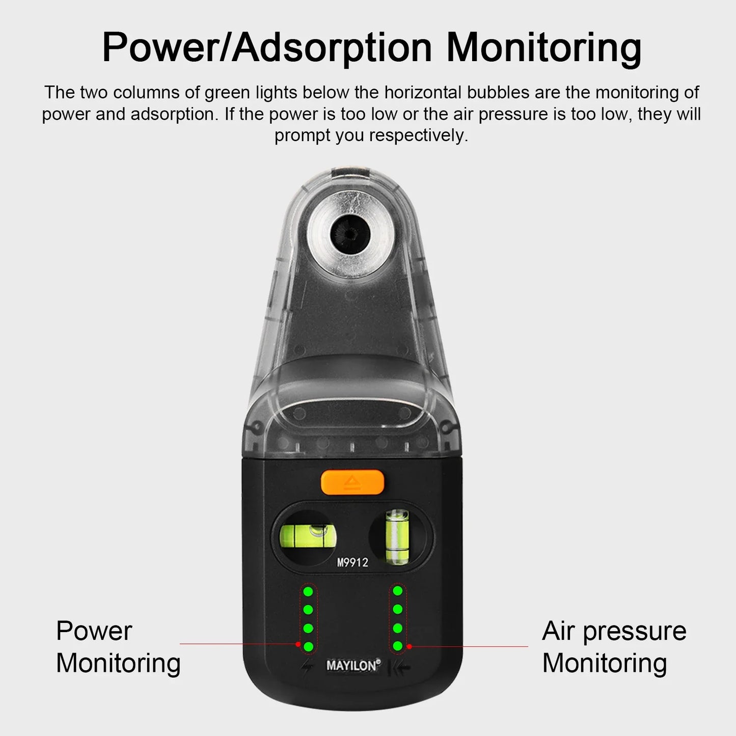 PowerGrip Laser Lever & Dust Collector - Wholesalus