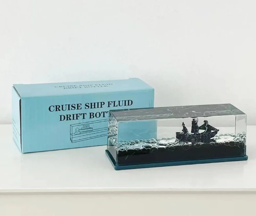 Cruise Ship Fluid Drift Bottle - Wholesalus