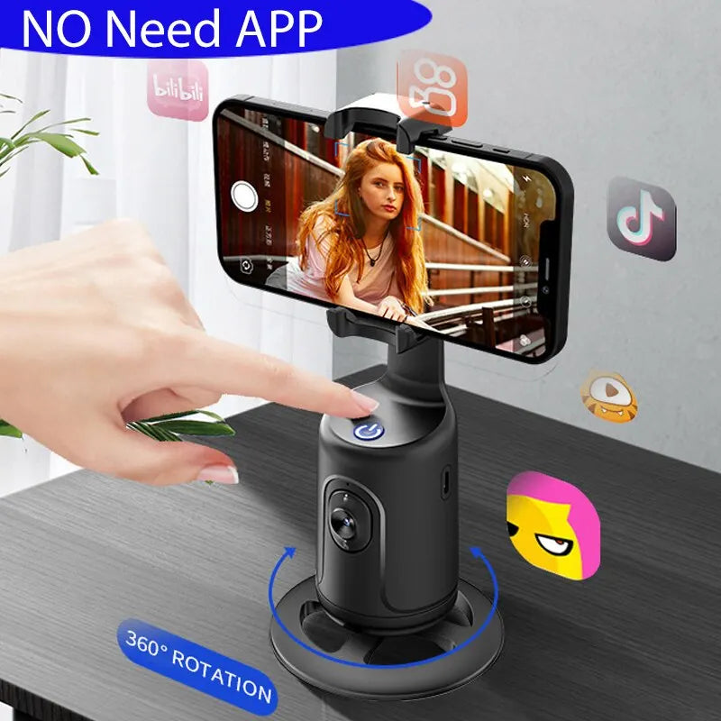 Smart Face Recognition Auto Tracking Phone Holder - Wholesalus
