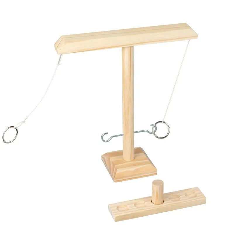 Wooden Ring Toss Game - Wholesalus