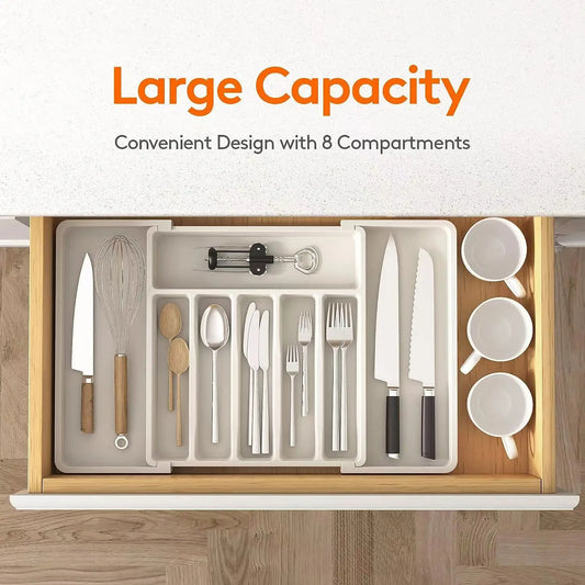 Expandable Kitchen Drawer Organizer - Wholesalus