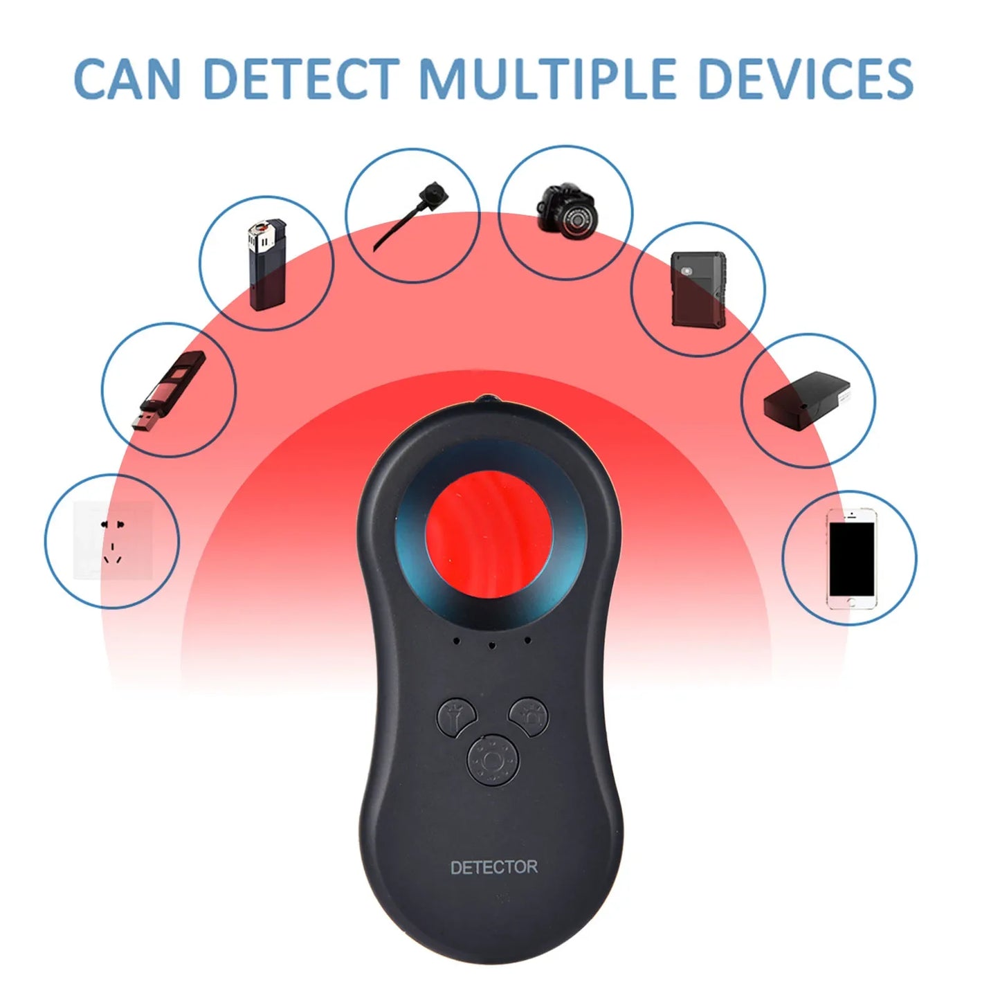 Anti-Peeping Artifact Camera Detector - Wholesalus