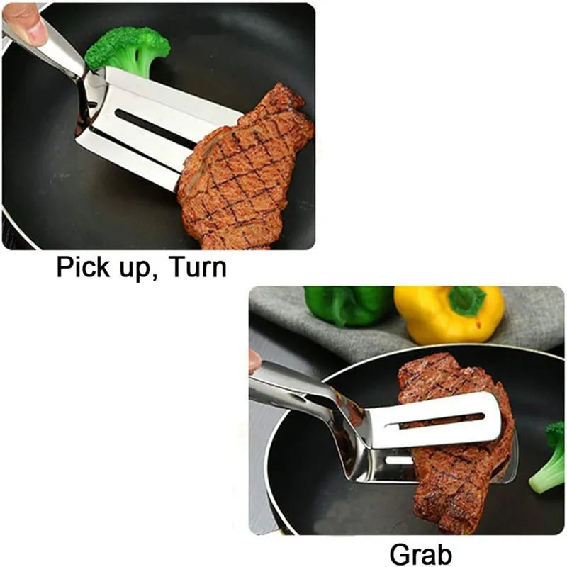 Multifunctional Stainless Steel Frying Shovel Clip - Wholesalus