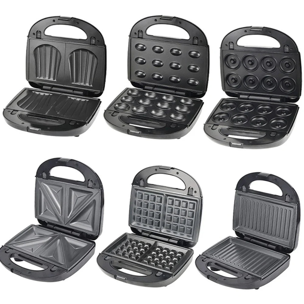6 in 1 Donut Sandwich and Waffle making machine - Wholesalus