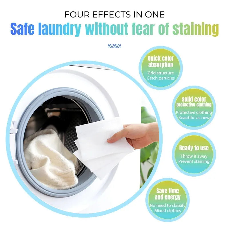 Color Stain Shield Laundry Sheets - Wholesalus
