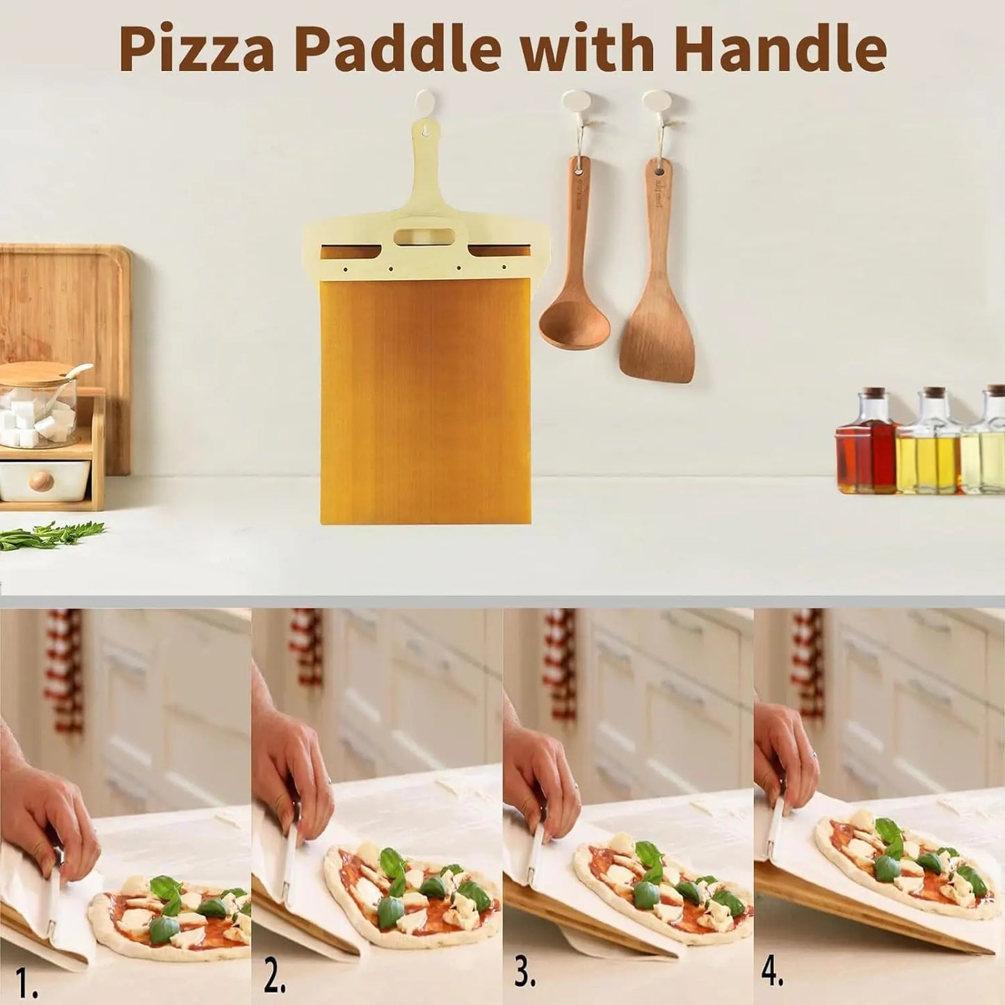 Sliding Pizza Shovel - Wholesalus