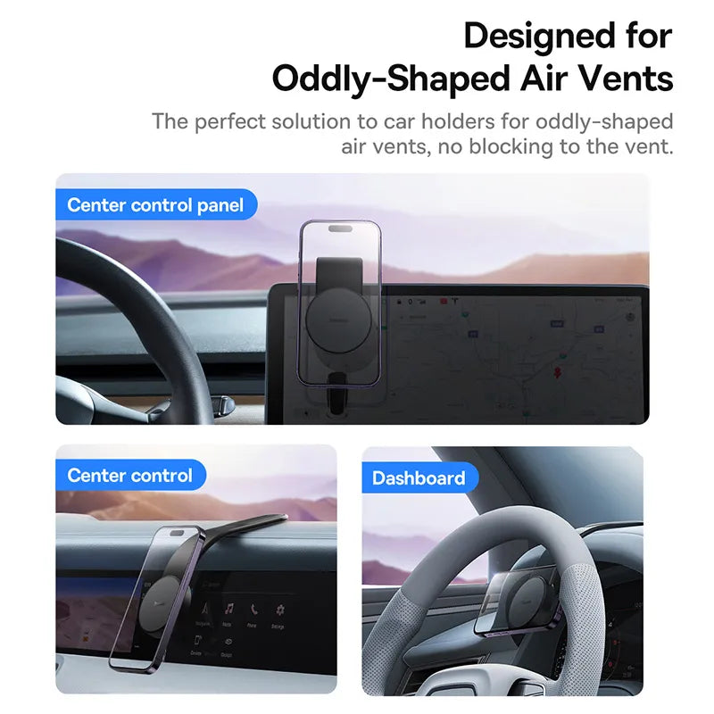 Magnetic Bendable Phone Holder with Wireless Charging - Wholesalus