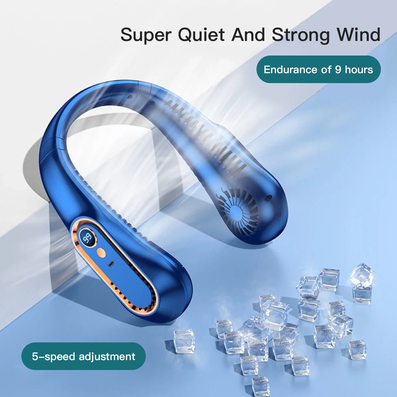 Leafless Hanging Neck Fan - Wholesalus