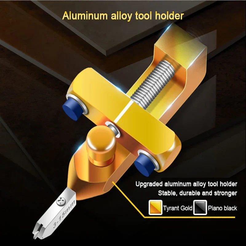2 In 1 Glass Tile Cutter with Breaking Pliers - Wholesalus