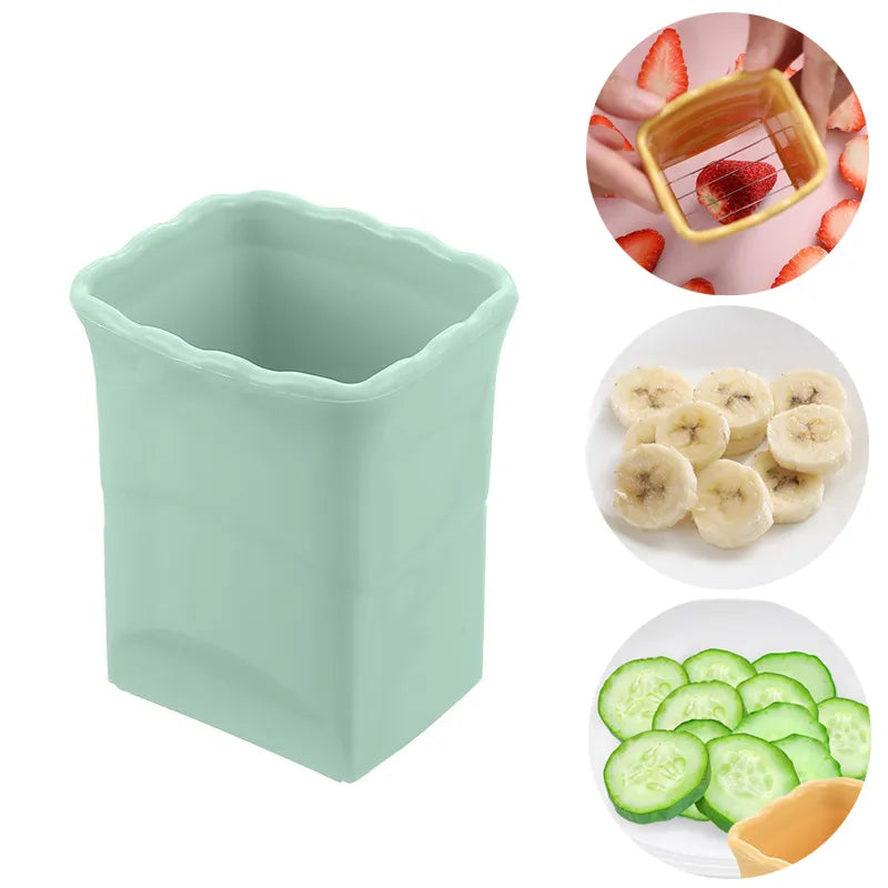 Stainless Steel Handheld Fruit Cup Slicer - Wholesalus