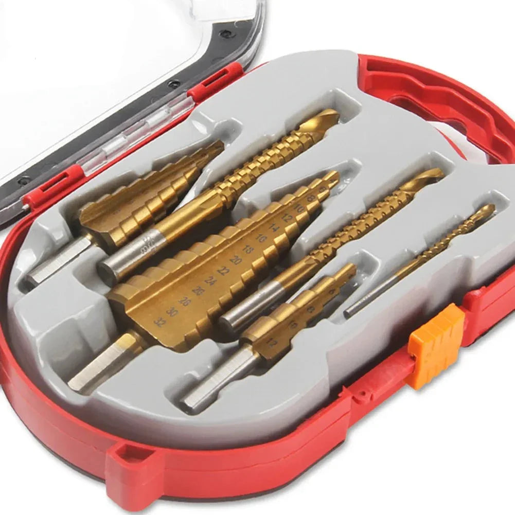 Titanium Coated Wood and Metal Drilling Set - Wholesalus